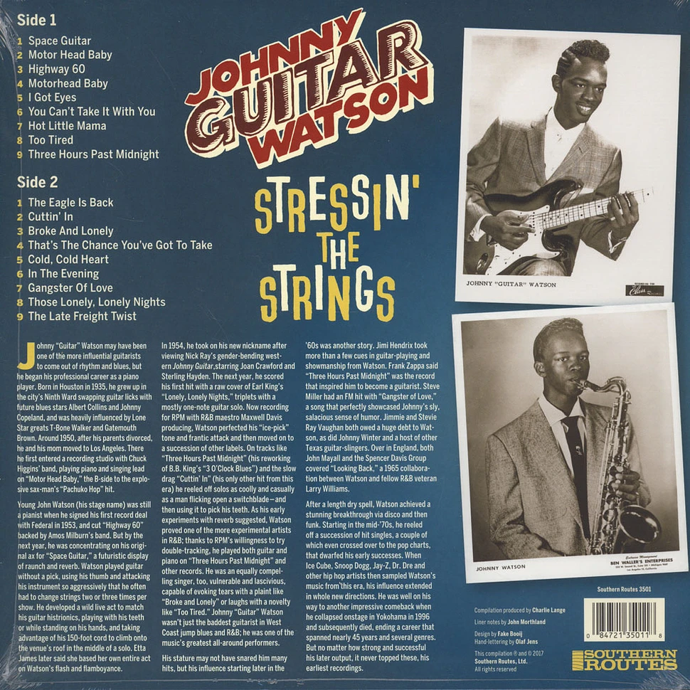 Johnny Guitar Watson - Stressin' The Strings