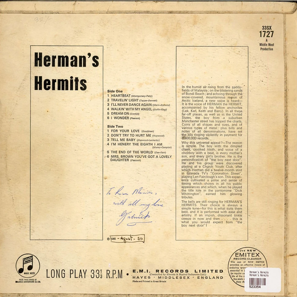 Herman's Hermits - Herman's Hermits