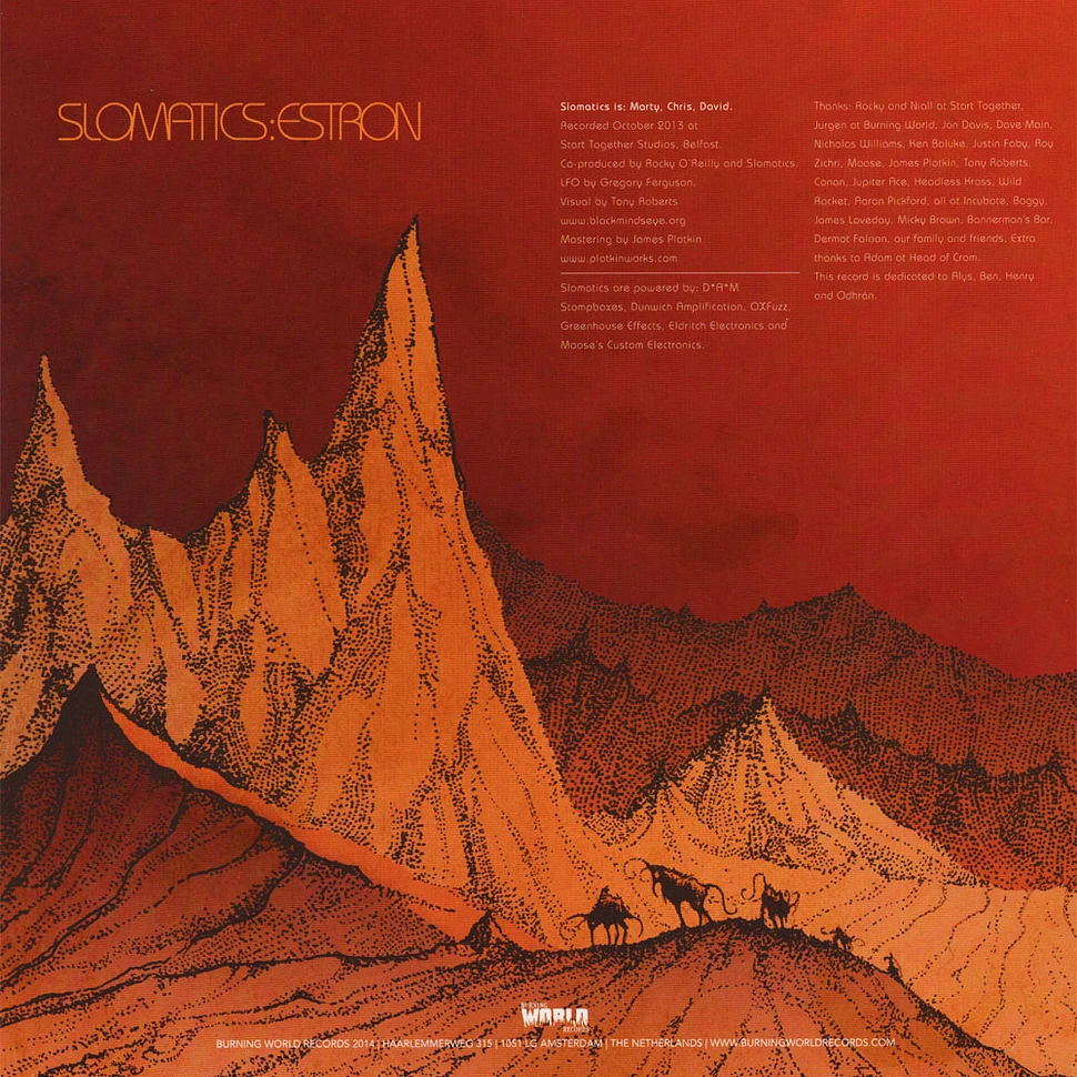 Slomatics - Estron White Vinyl Edition