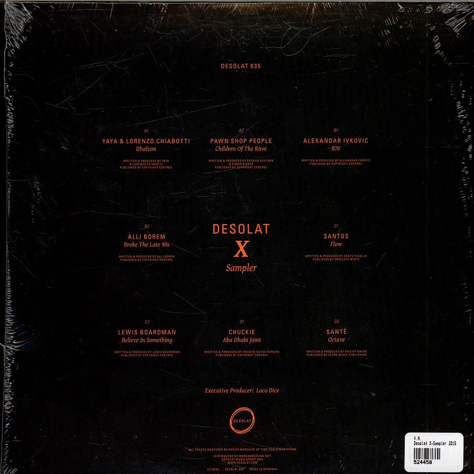 V.A. - Desolat X-Sampler 2015