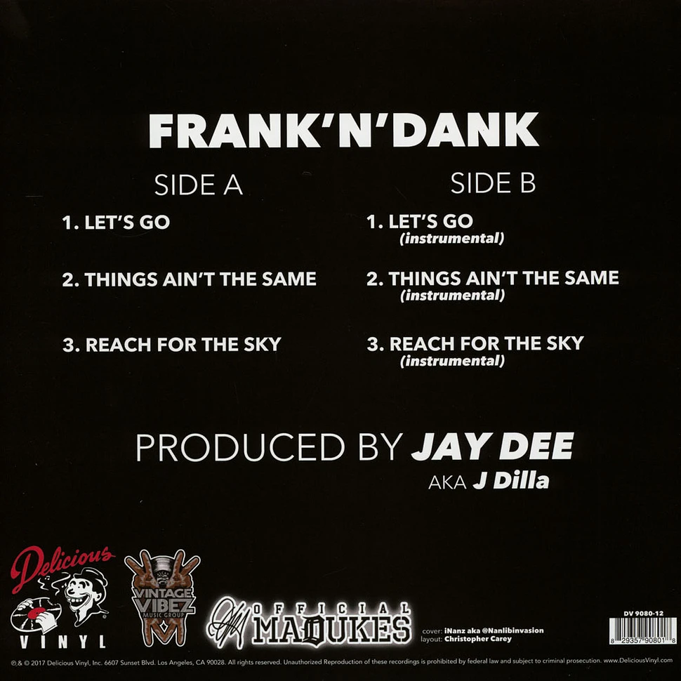 Frank N Dank & J Dilla - The Jay Dee Tapes Red Vinyl Edition