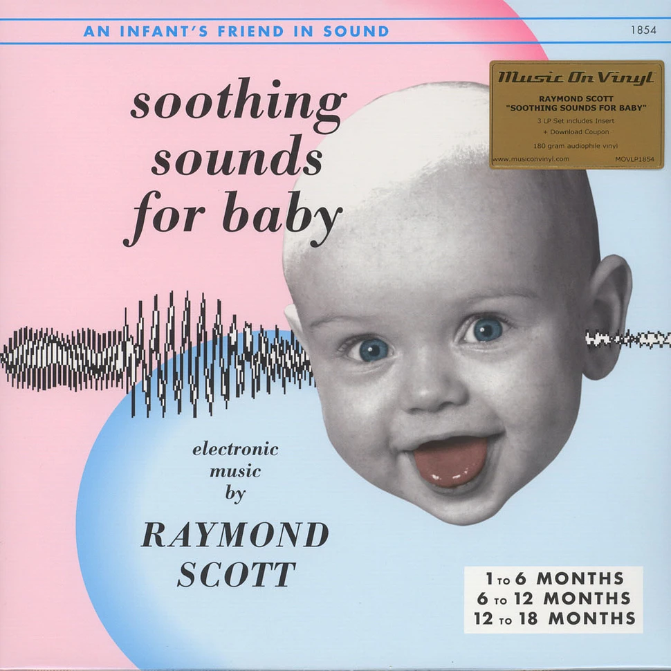 Raymond Scott - Soothing Sounds For Baby Volume 1-3 Black Vinyl Edition