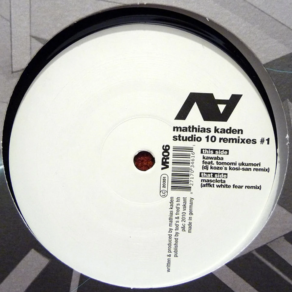Mathias Kaden - Studio 10 Remixes #1