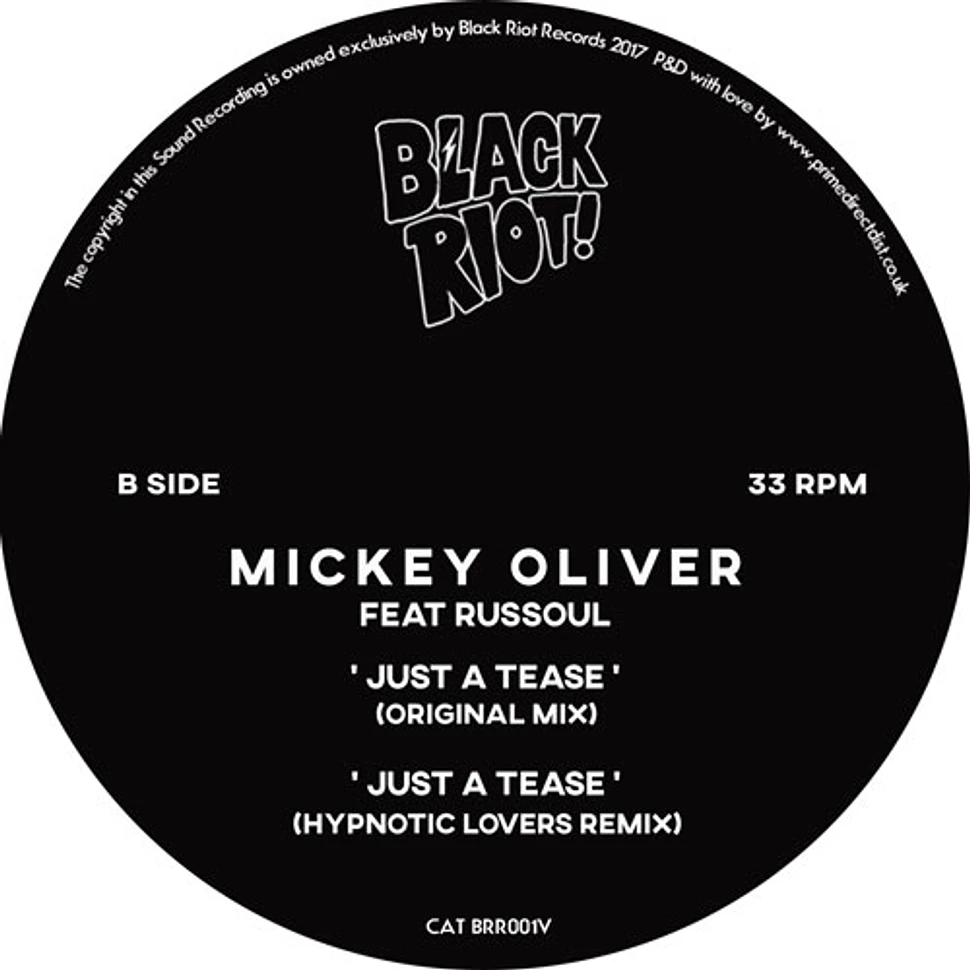 Buckley/ Mickey Oliver - Rendition / Just A Tease