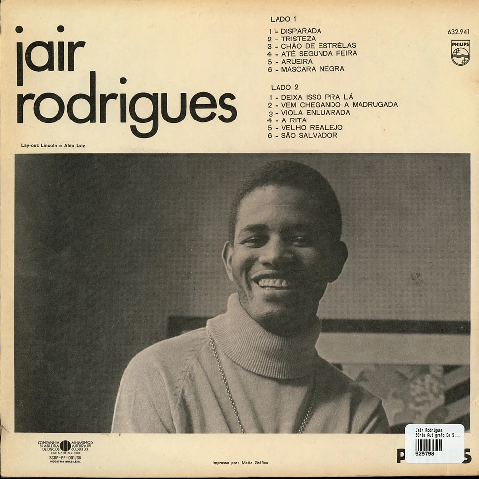 Jair Rodrigues - Autógrafo De Sucessos Jair Rodrigues