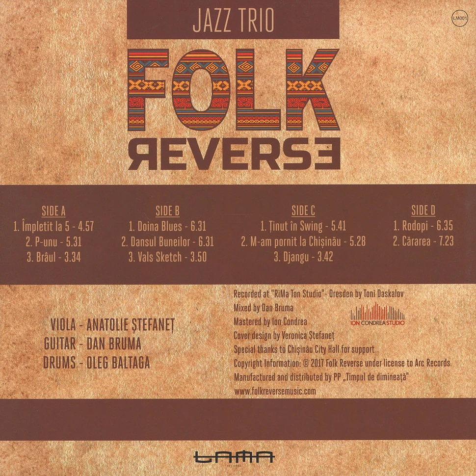 Folk Reverse Jazz Trio - Folk Reverse