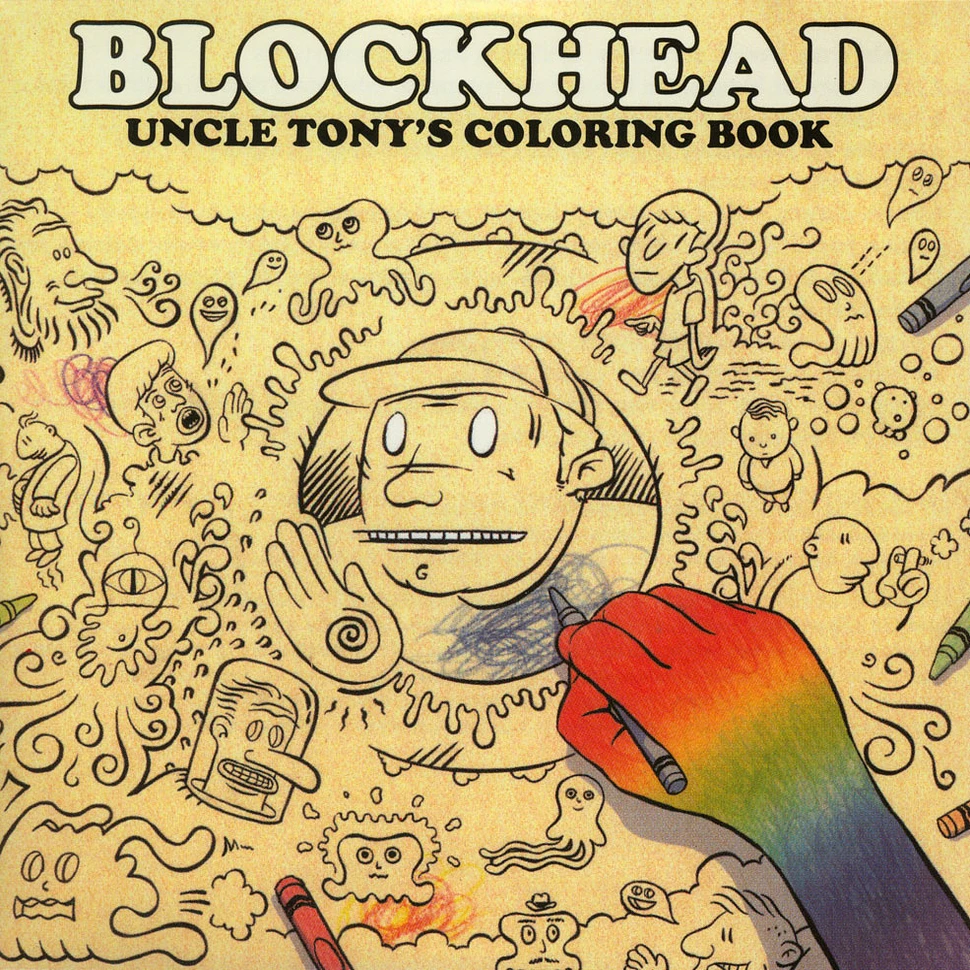 Blockhead - Uncle Tony's Coloring Book