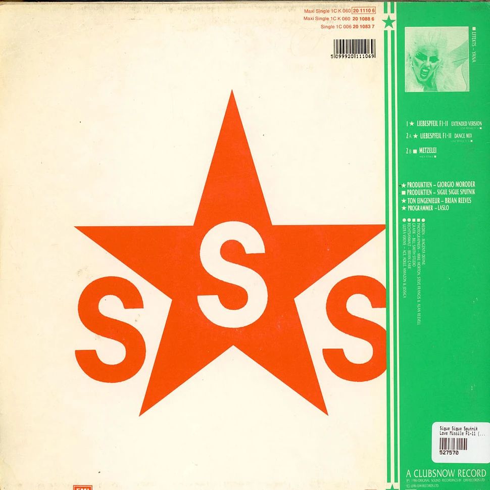 Sigue Sigue Sputnik - Love Missile F1-11 (The Bangkok Remix)
