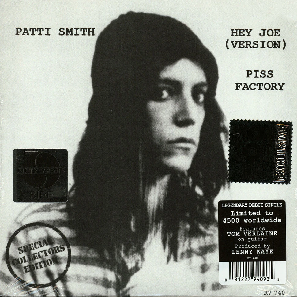 Patti Smith - Hey Joe (Version) / Piss Factory