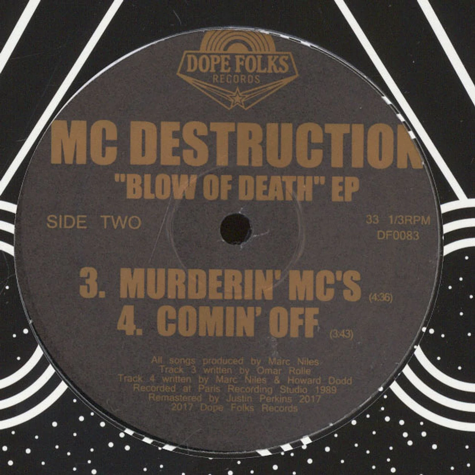 MC Destruction - Blow OF Death EP