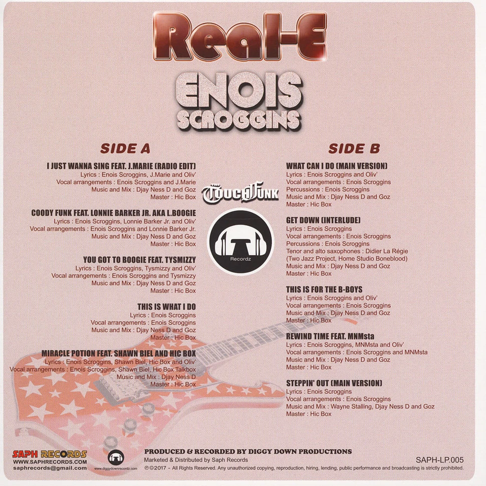 Enois Scroggins & The Touch Funk - Real-E
