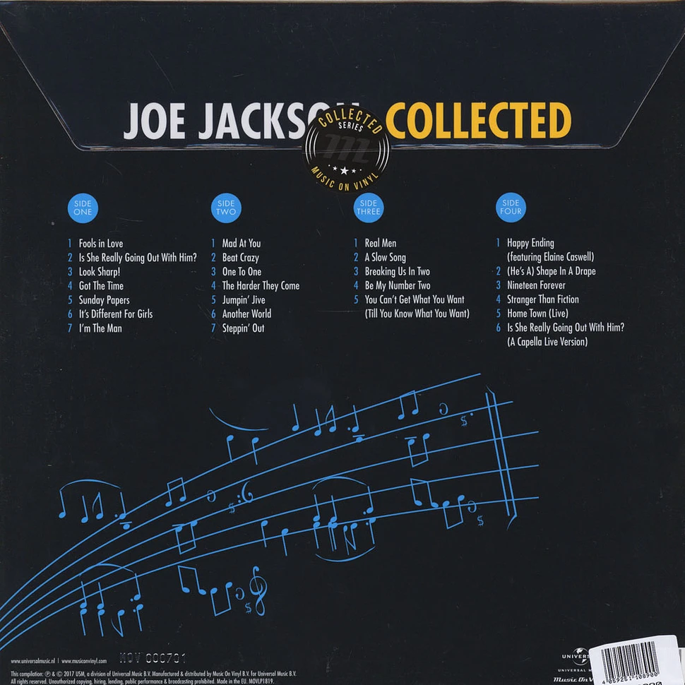 Joe Jackson - Collected Colored Vinyl Edition