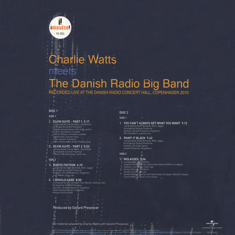 Charlie Watts & The Danish Radio Big Band - Charlie Watts Meets The Danish Radio Big Band
