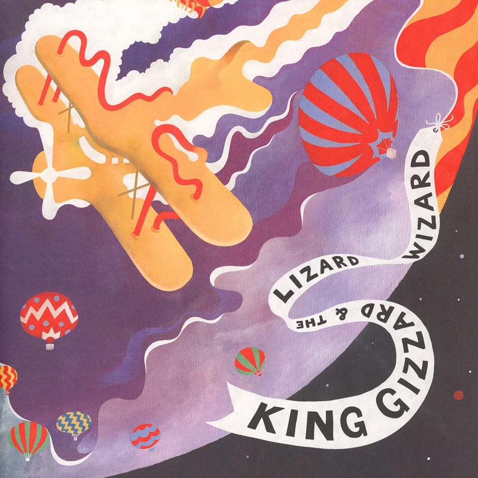 King Gizzard & The Lizard Wizard - Quarters Purple Splatter Vinyl Edition