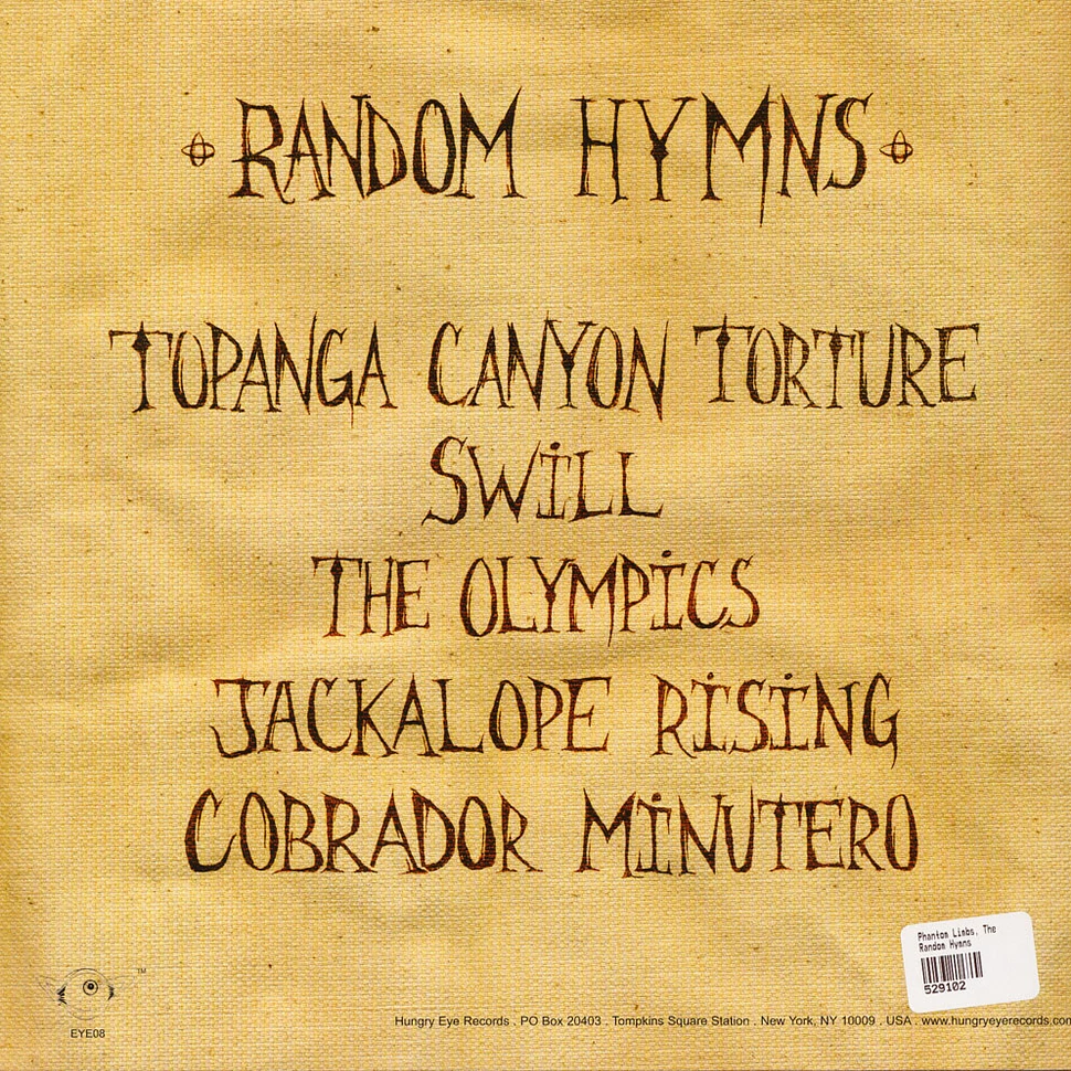 The Phantom Limbs - Random Hymns