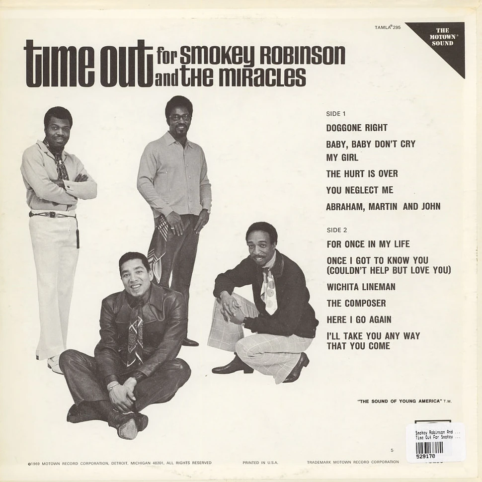 The Miracles - Time Out For Smokey Robinson And The Miracles