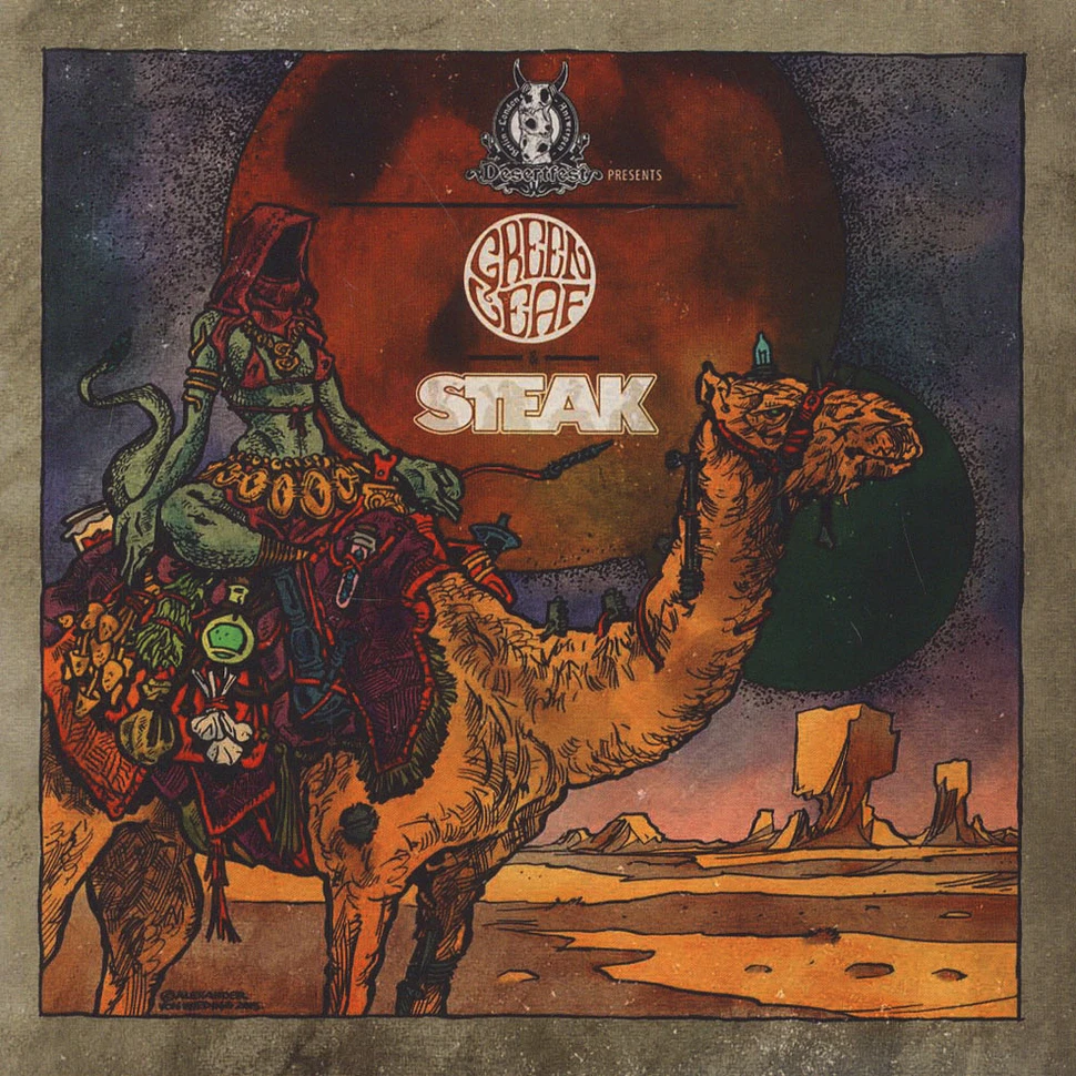Greenleaf / Steak - Desertfest 2017 Green Vinyl Edition