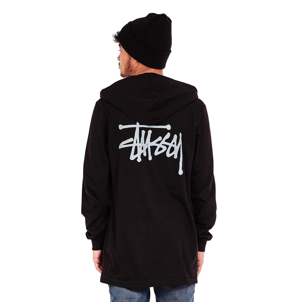 Stüssy - Basic Stussy Hooded Longsleeve