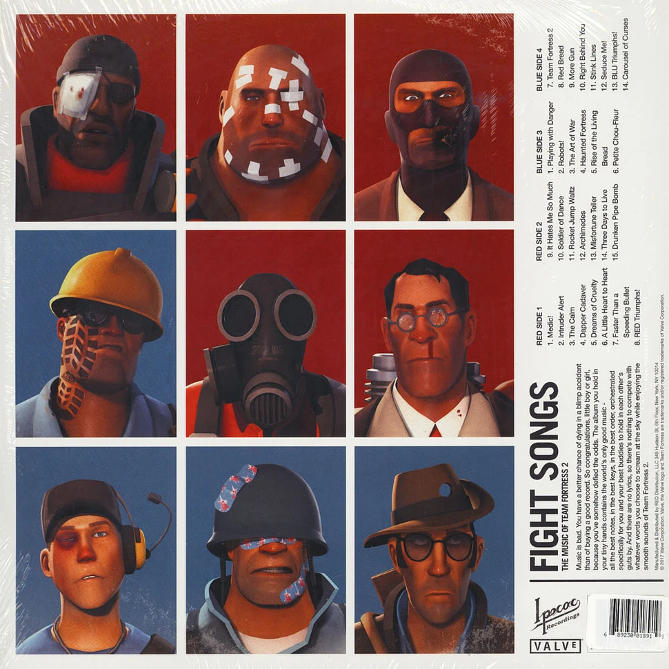 Valve Studio Orchestra - Fight Songs: The Music Of Team Fortress 2 Yellow Vinyl Edition