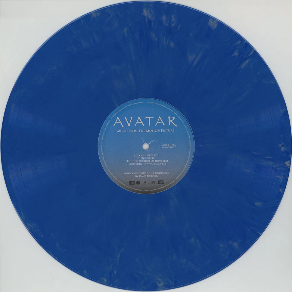 James Horner - OST Avatar Blue Vinyl Edition