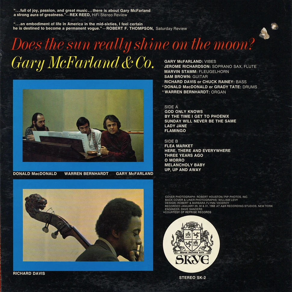 Gary McFarland & Co. - Does The Sun Really Shine On The Moon?