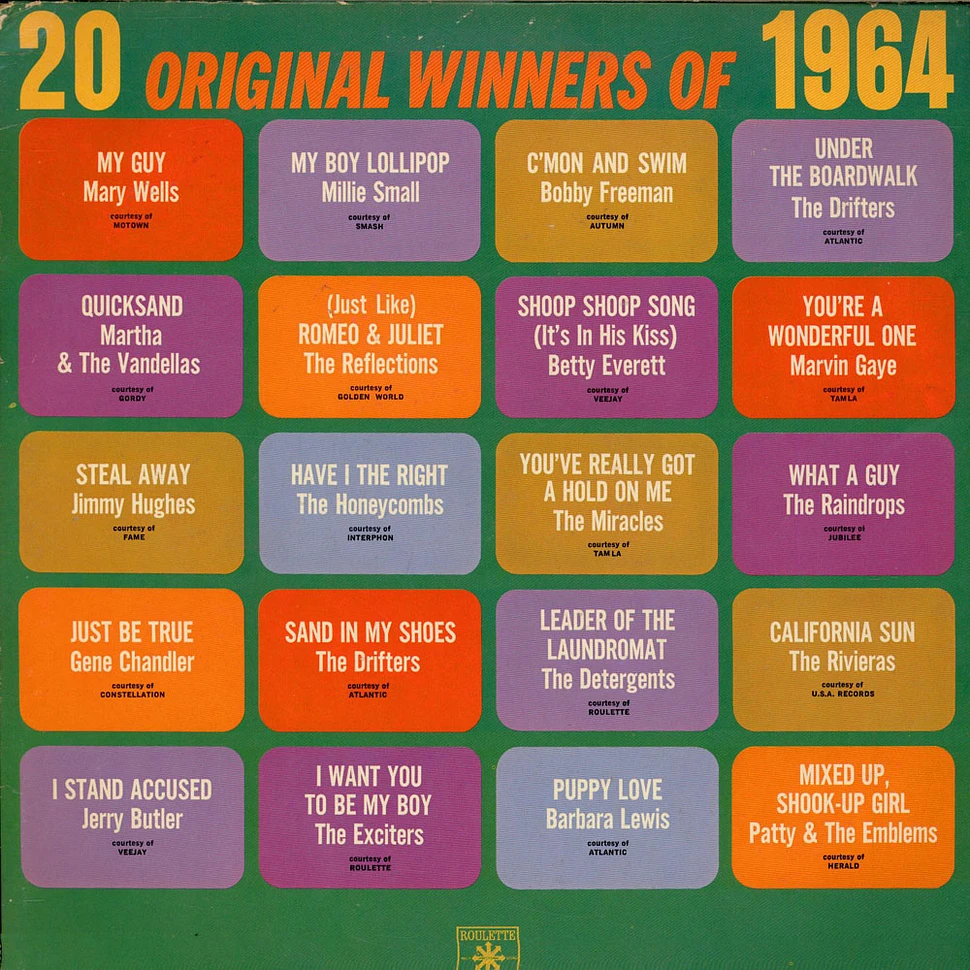 V.A. - 20 Original Winners Of 1964