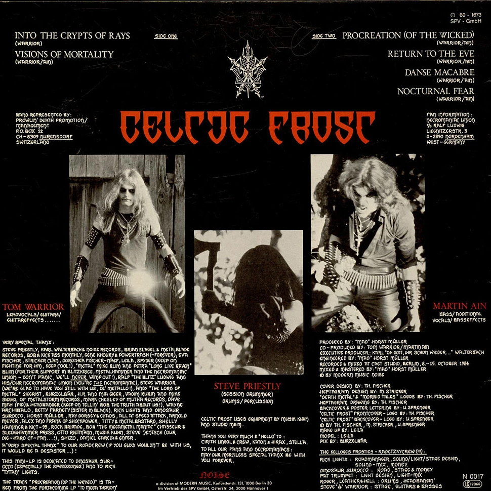 Celtic Frost - Morbid Tales