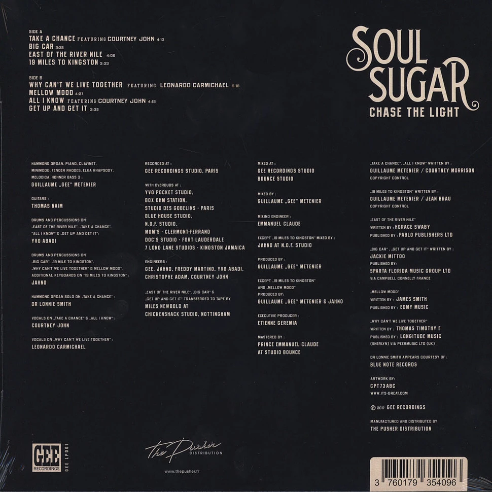 Soul Sugar - Chase The Light