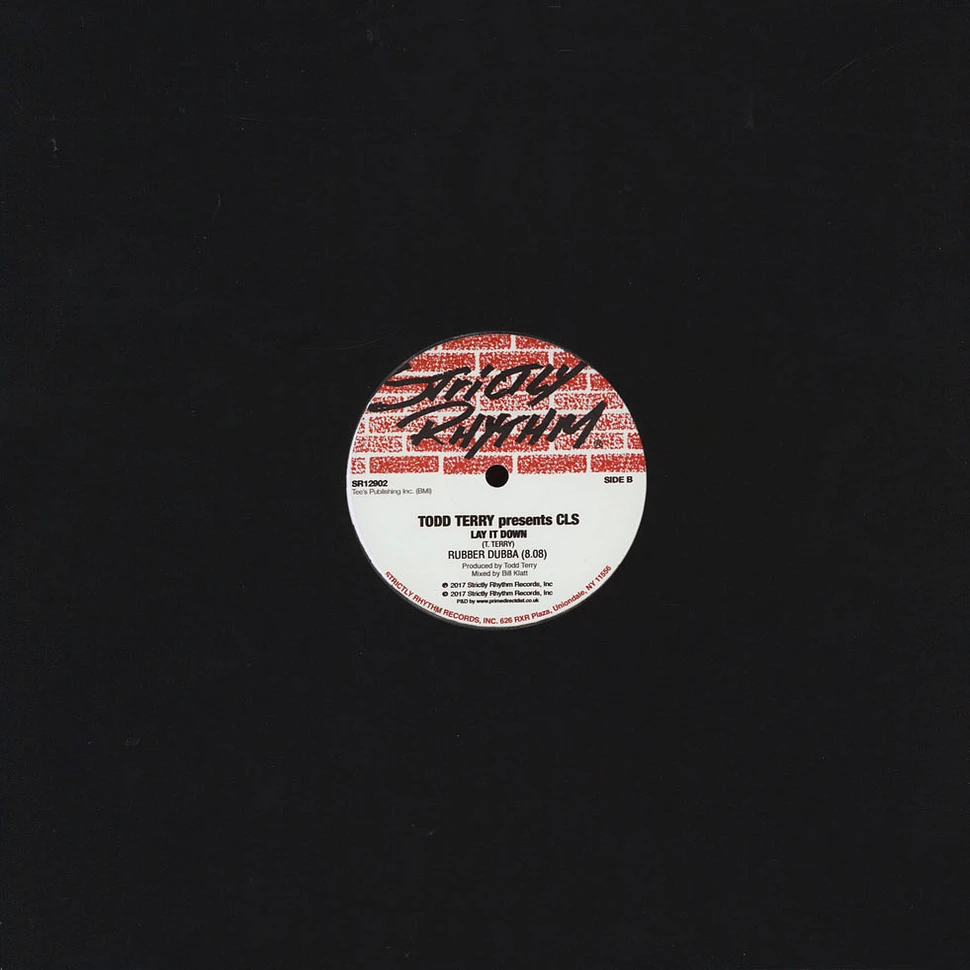 Todd Terry presents CLS - Lay It Down