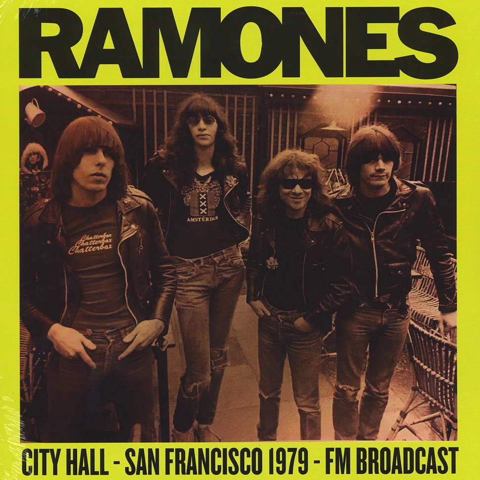 Ramones - City Hall Plaza 1979 In San Francisco
