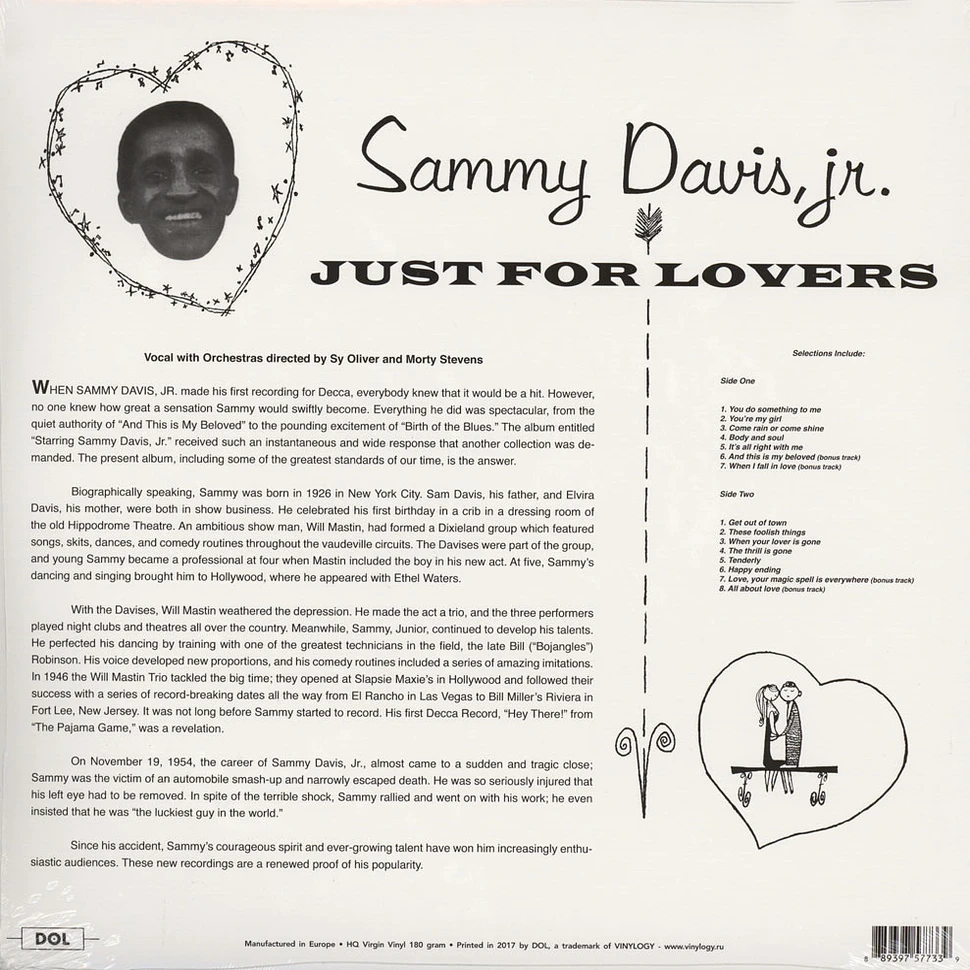 Sammy Davis Jr. - Just For Lovers