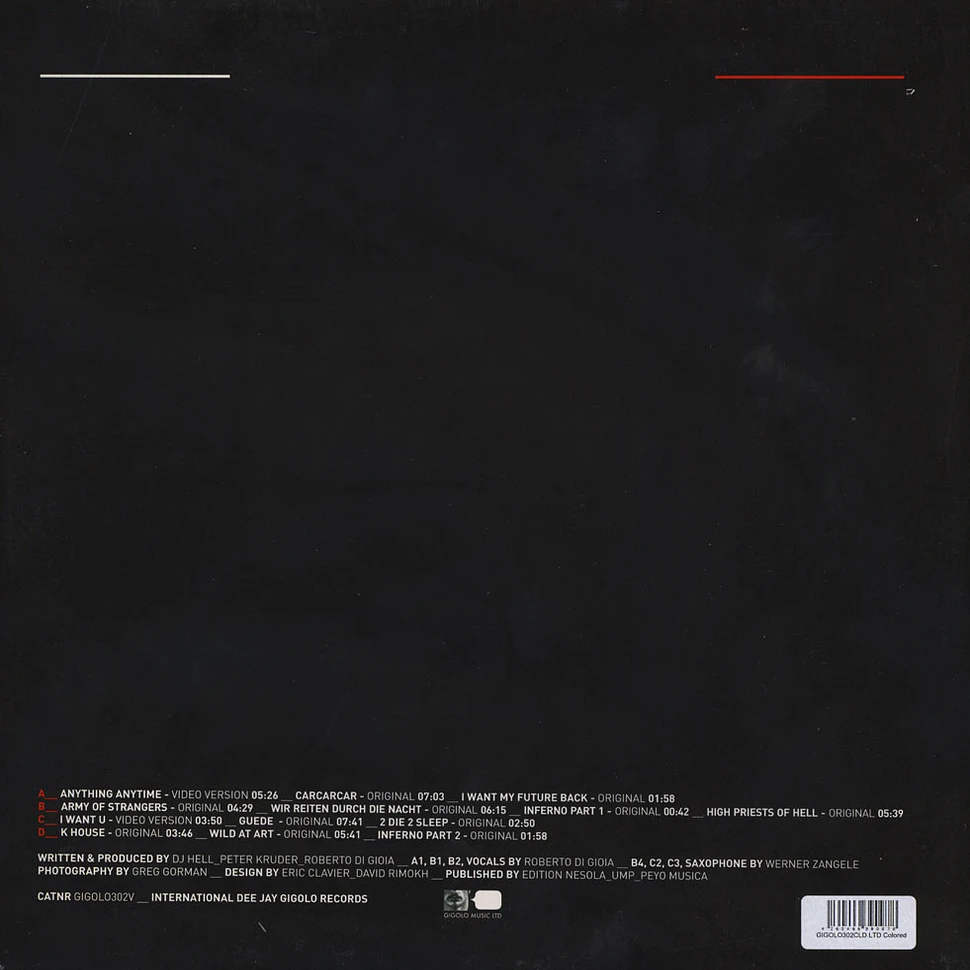DJ Hell - Zukunftsmusik Colored Vinyl Edition
