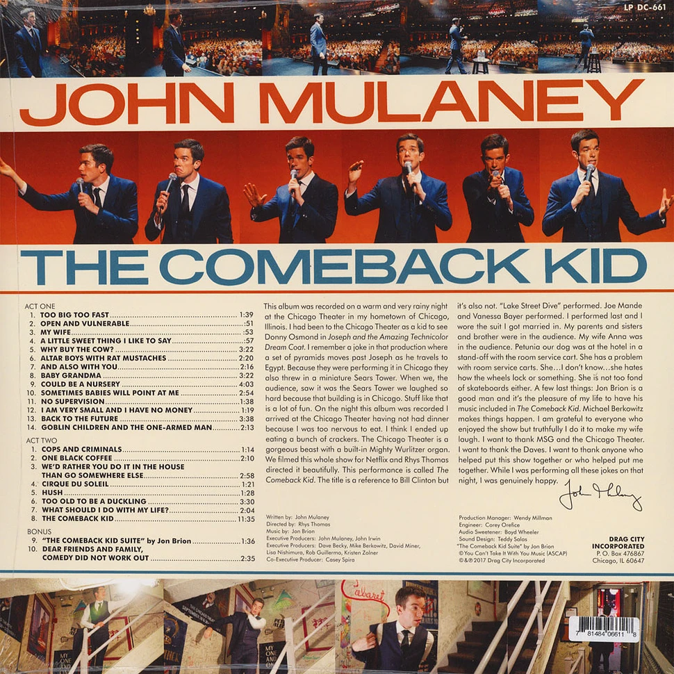John Mulaney - The Comeback Kid