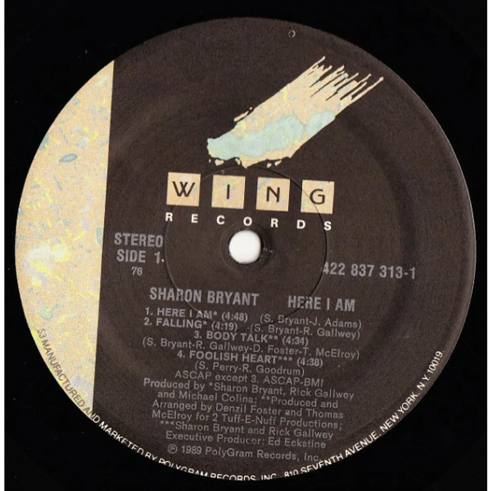 Sharon Bryant - Here I Am