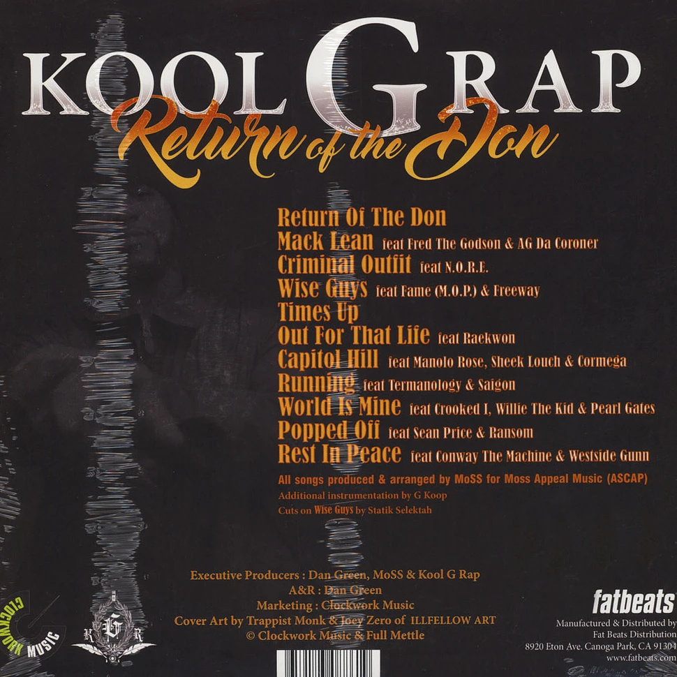 Kool G Rap - Return Of The Don