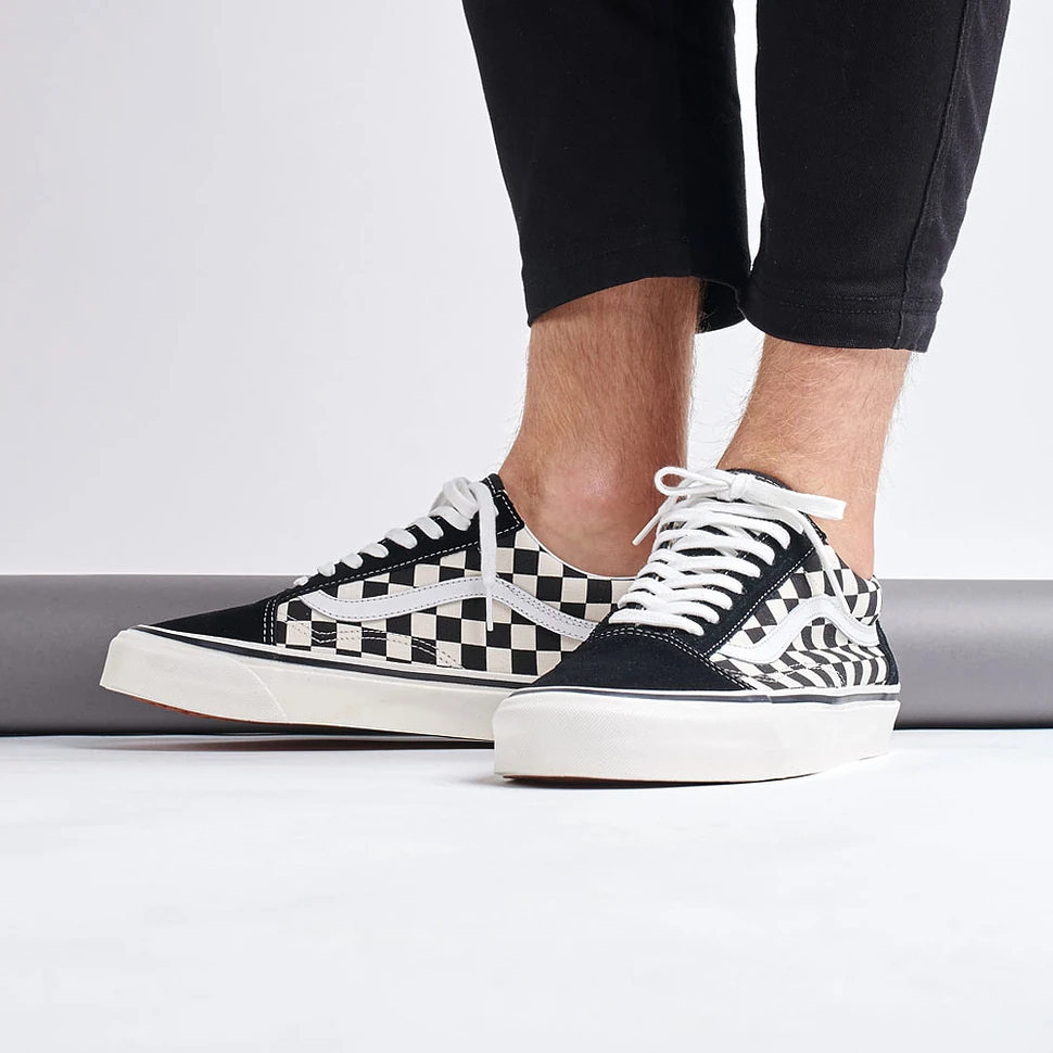 Vans Old Skool 36 DX Anaheim Factory Black White Checkerboard