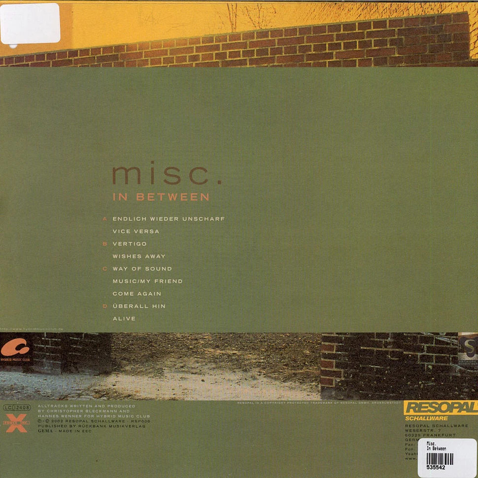Misc. - In Between