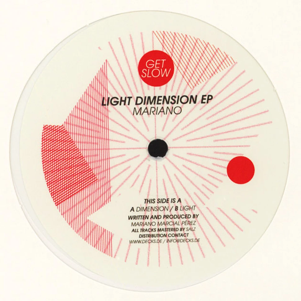 Mariano - Light Dimension EP