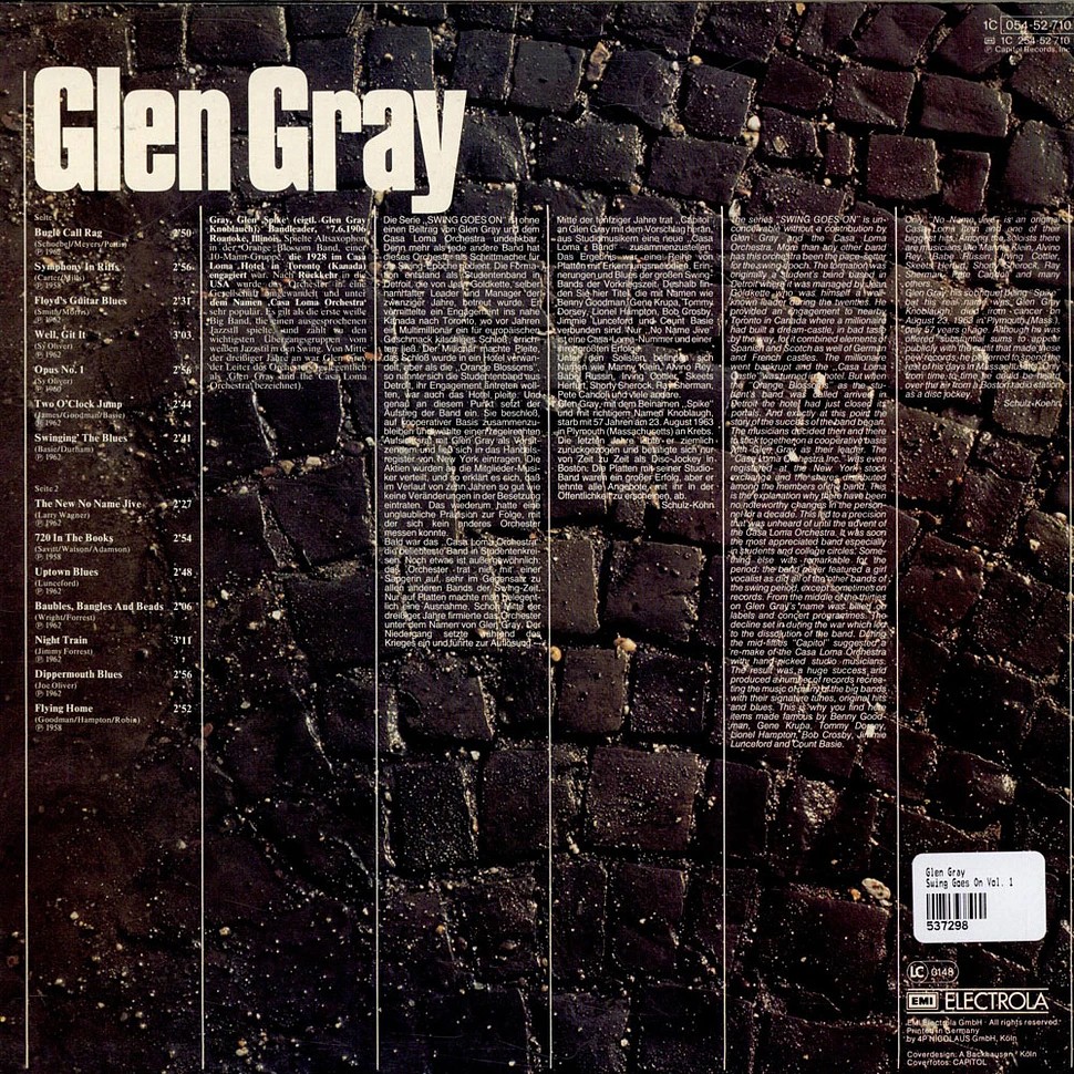 Glen Gray - Swing Goes On Vol. 1