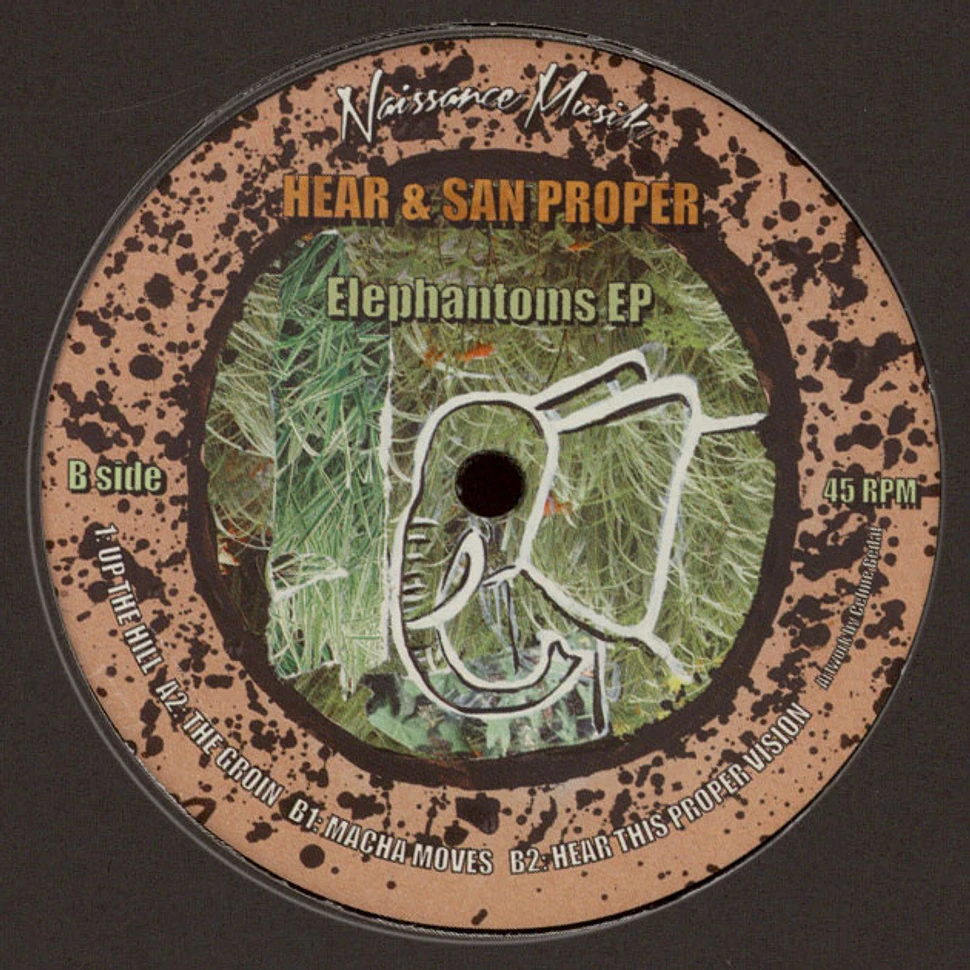 Hear & San Proper - Elephantoms EP