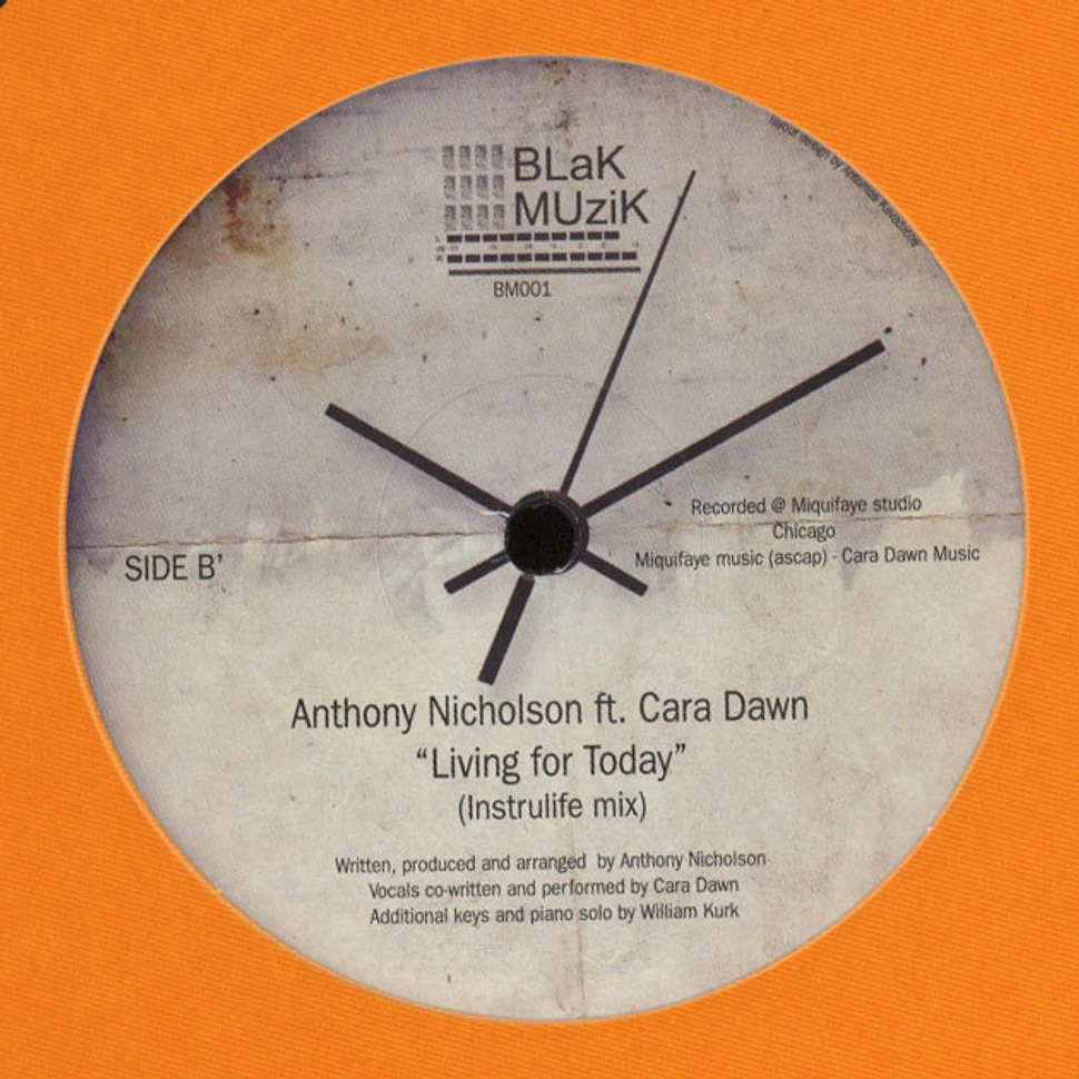 Anthony Nicholson - Living For Today