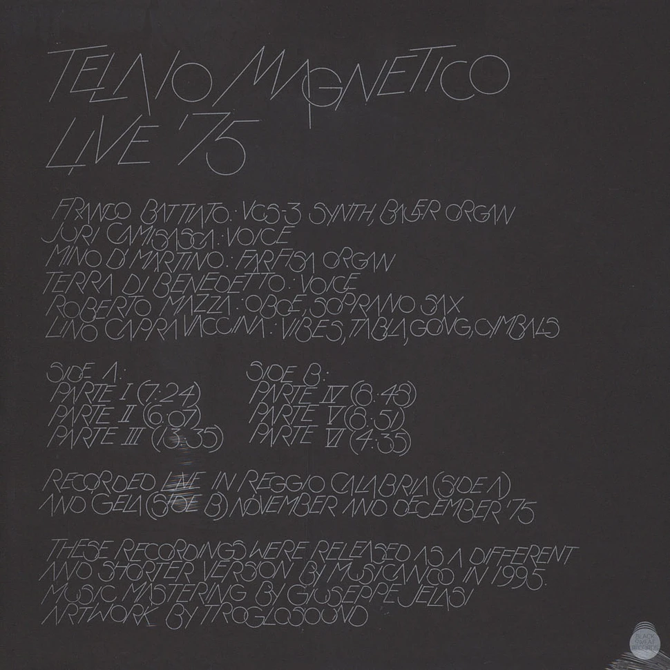 Telaio Magnetico - Live '75 Expanded Edition