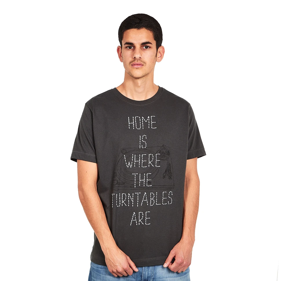 1210 Apparel - Home is Where the Turntables Are T-Shirt