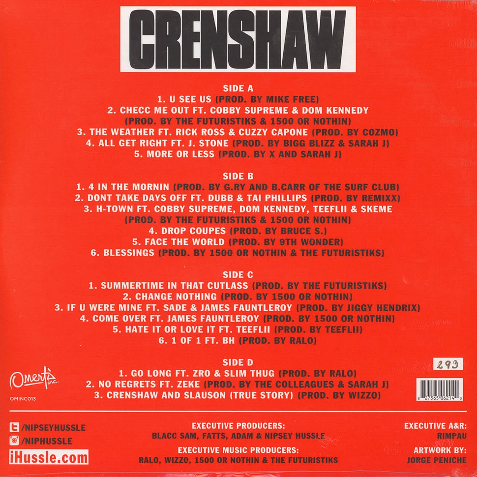Nipsey Hussle - Crenshaw