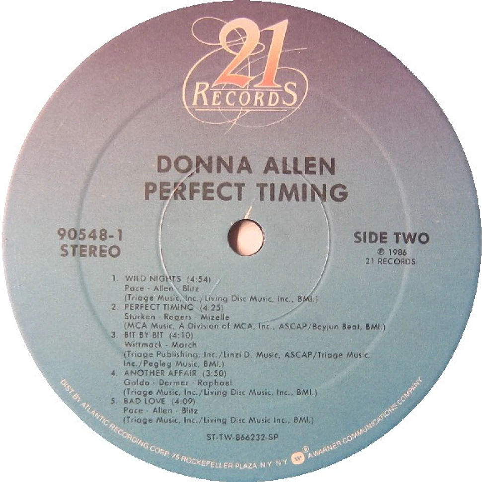 Donna Allen - Perfect Timing