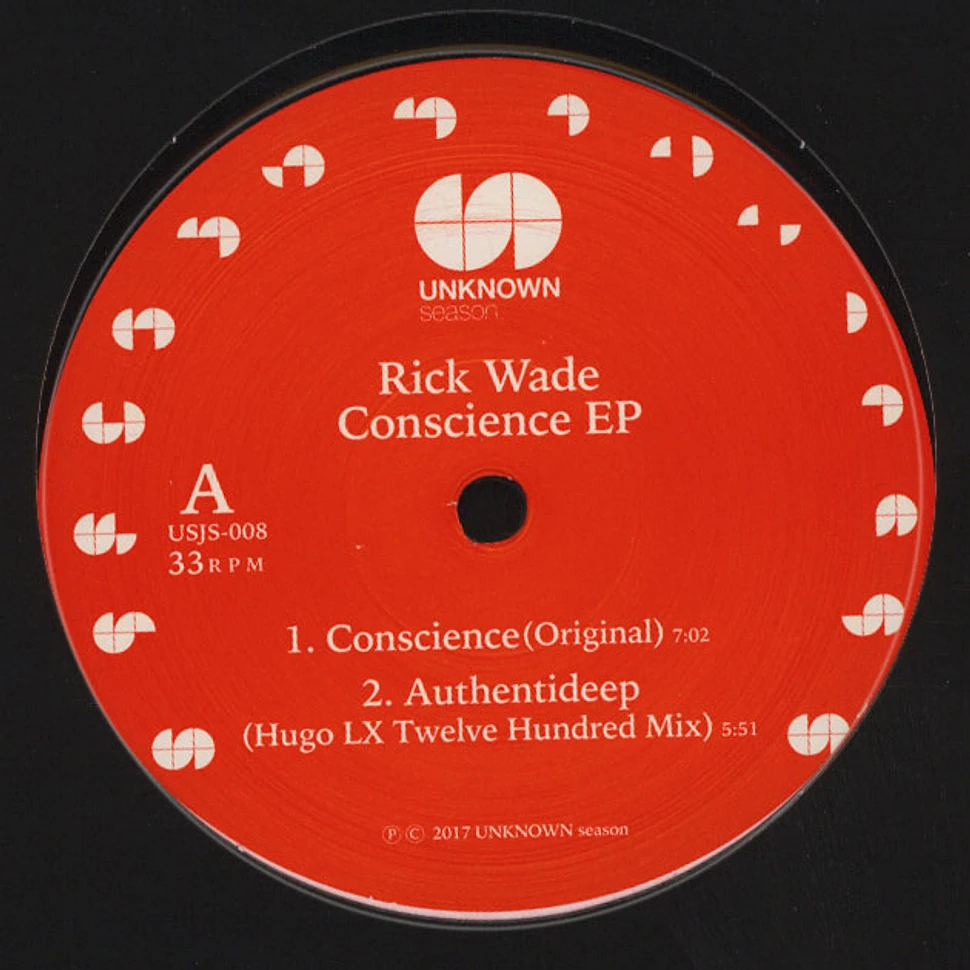 Rick Wade - Conscience EP
