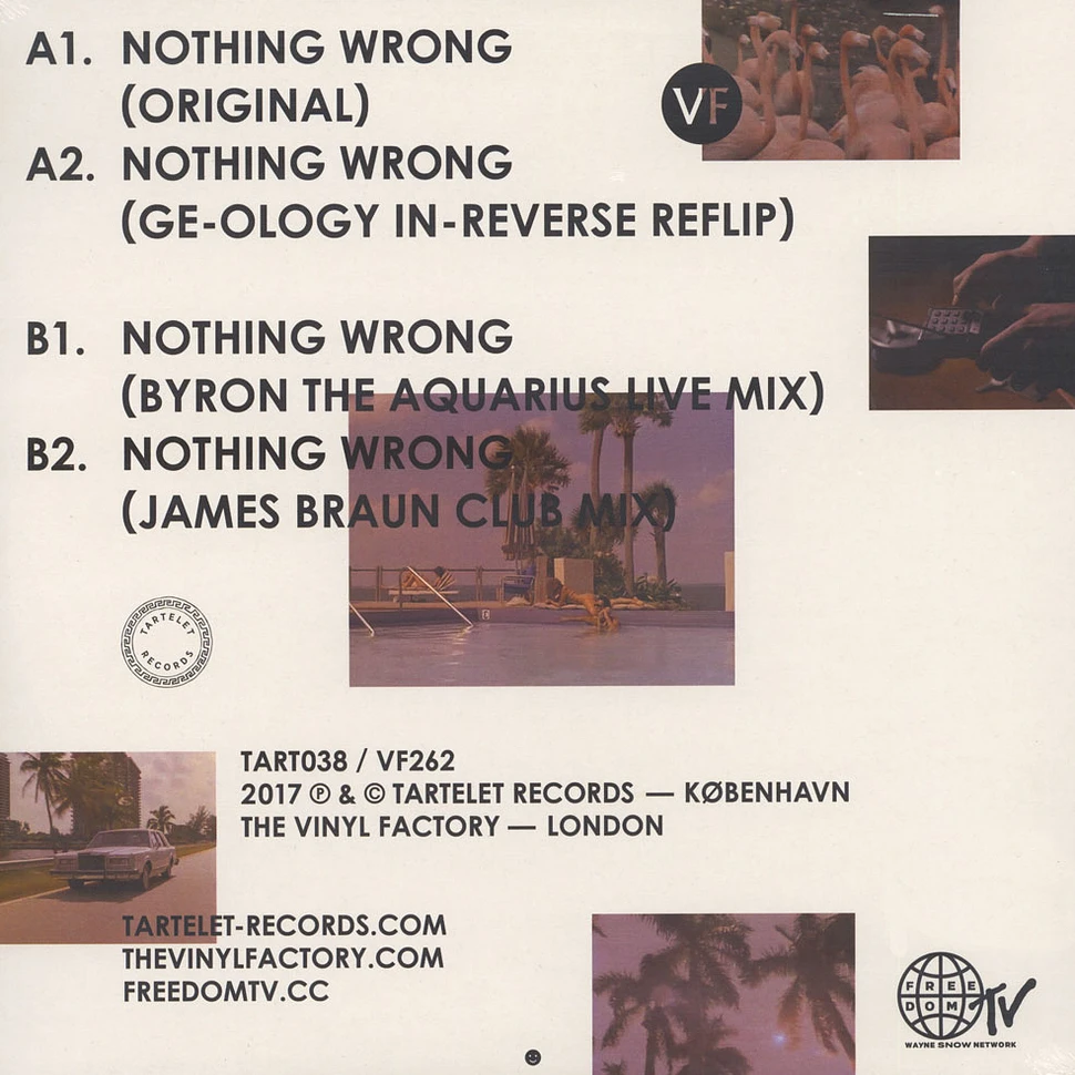 Wayne Snow - Nothing Wrong (Remixes)