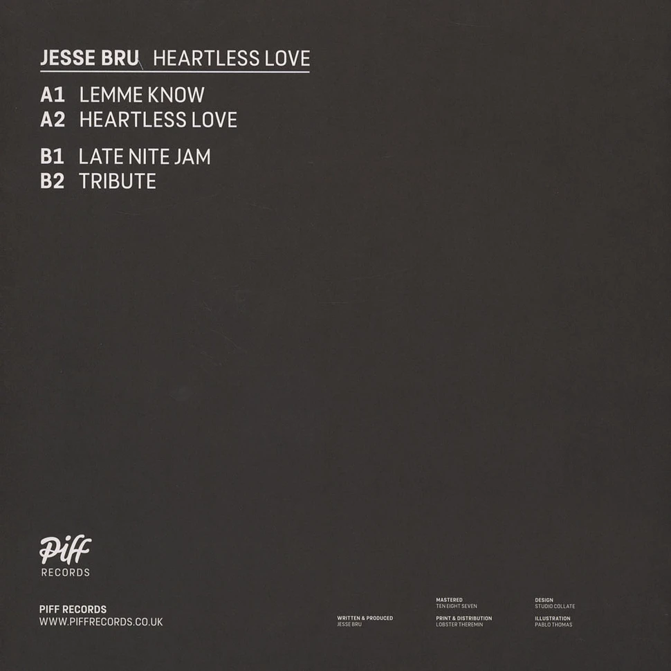 Jesse Bru - Heartless Love EP