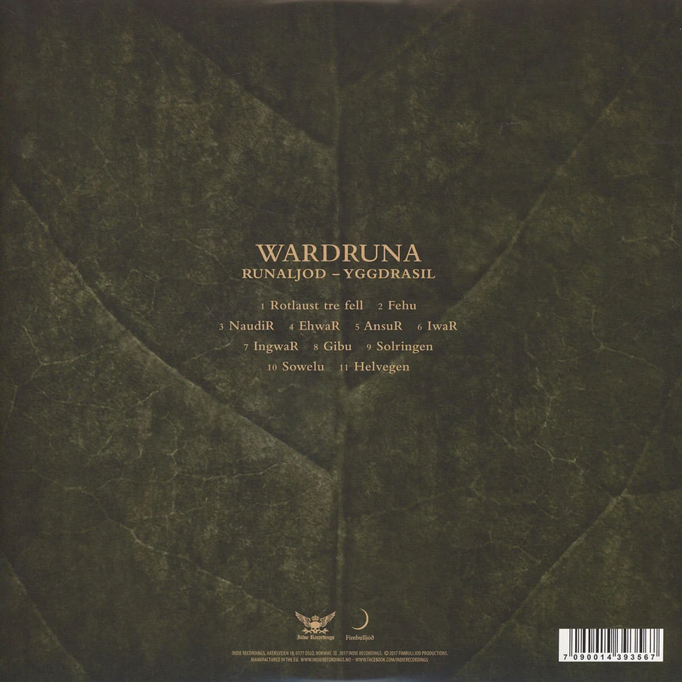 Wardruna - Yggdrasil Picture Disc Edition