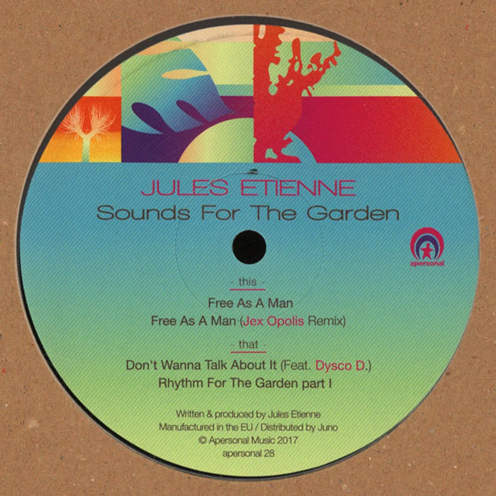 Jules Etienne - Sounds For The Garden EP
